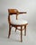 Wood Antique Romanian Bentwood Accent Chair with Cream Boucle Seat For Sale - Image 7 of 7