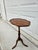 Mid 20th Century Brandt Mahogany Oval Side Table Candle Stand For Sale - Image 5 of 12