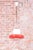 Glass Mid-Century Czech Red Glass Pendant Light attributed to Napako, 1960s For Sale - Image 7 of 11