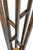 Italian Freestanding Acrux Coat Rack in Burnished Steel For Sale - Image 4 of 6
