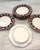 Set of 6 Appetizer Holiday Plates For Sale - Image 4 of 7