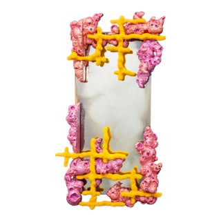 Chris Schanck "Bloom" Mirror, 2018 For Sale