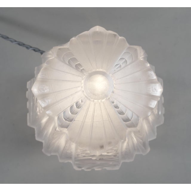 French Art Deco Mushroom Table Lamp by Muller Freres 1920s France For Sale - Image 13 of 13