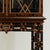 Vintage Chinese Chippendale Style Pagoda Glass Front Cabinet on Stand by Maitland Smith For Sale - Image 9 of 18