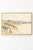 Rows of grapevines lead toward a small farmhouse and distant rolling hills in this sunlit vineyard landscape art print....