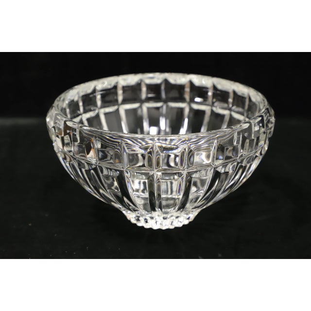 Traditional Late 20th Century Crystal Bowl - C For Sale - Image 3 of 8