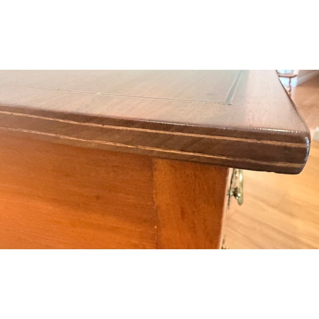 Early 20th Century Federal Revival Flame Mahogany Sideboard With Inlay For Sale - Image 9 of 18