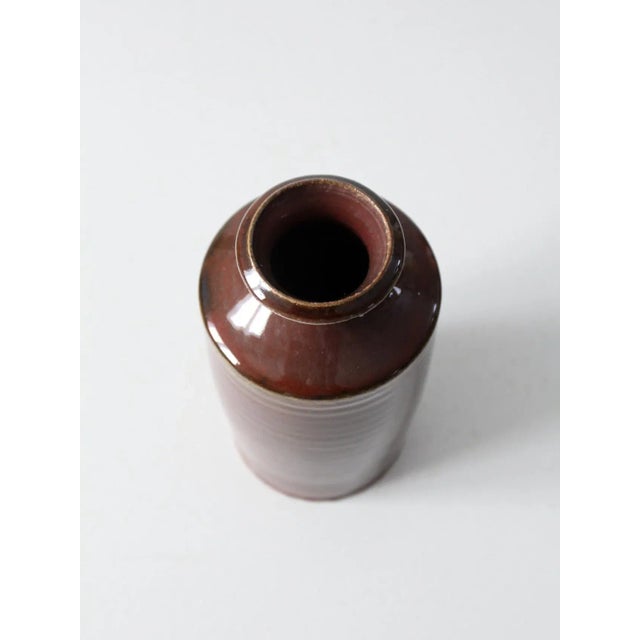 Vintage Studio Pottery Vase For Sale - Image 9 of 12