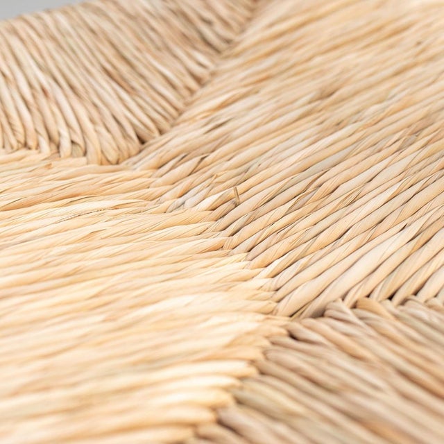 Wood and Rattan Chairs attributed to Charlotte Perriand, 1980s, Set of 4 For Sale - Image 17 of 18