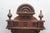 Brown Antique German Junghans Vienna Mahogany Converted Battery Power Clock 31" For Sale - Image 8 of 18