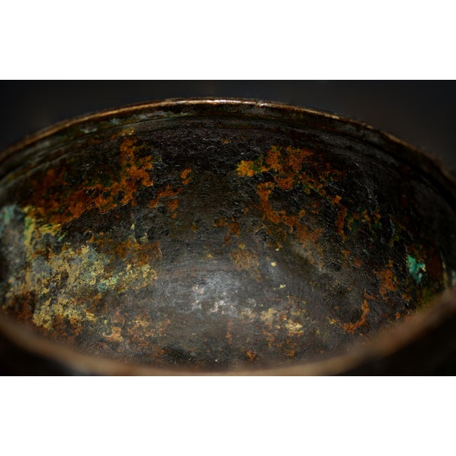 19th Century Japanese Temple Singing Bowl For Sale - Image 9 of 12