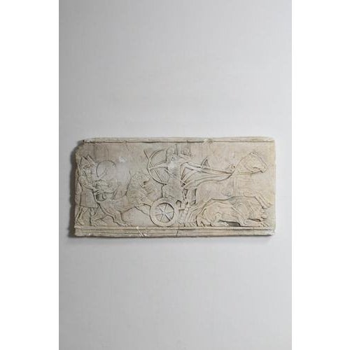 Antiquity Cast Wall Plaster Low Relief, 1960s. For Sale - Image 6 of 6