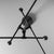 Transparent RD15 3 Arms Chandelier For Sale - Image 8 of 12