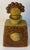 Mid-Century Modern Sculptural Studio Pottery Earthenware Vessel With Organic Figural Stopper For Sale - Image 3 of 7
