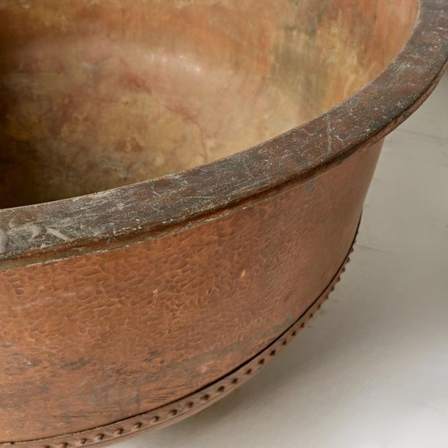 Industrial 19th Century French Industrial Copper Cheese Pan For Sale - Image 3 of 4