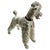Antique Vienna Keramos Austria Porcelain Poodle, 1930s For Sale - Image 6 of 13