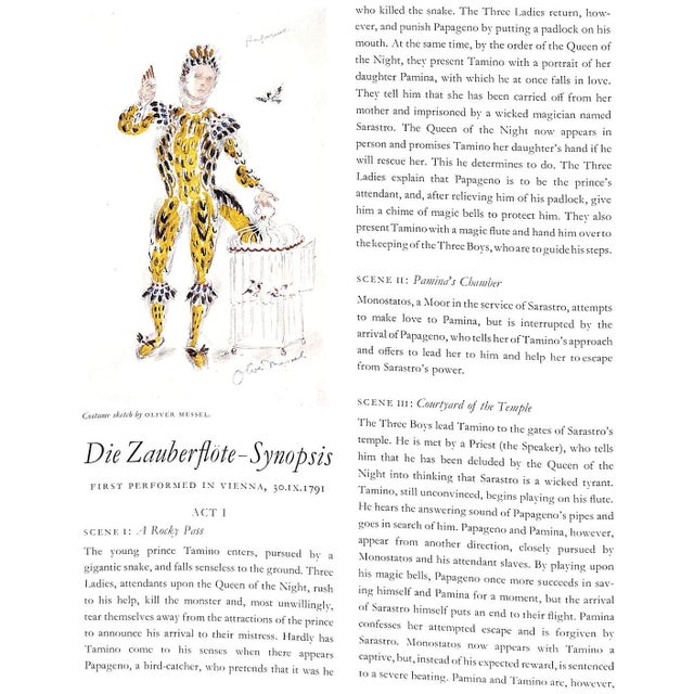 Mozart Bicentenary Glyndebourne Festival 1956 Programme Book For Sale - Image 9 of 12