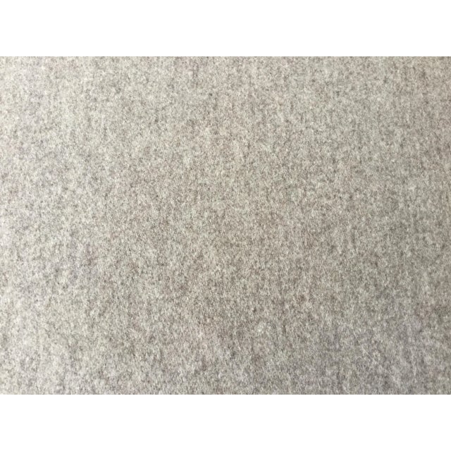 Osborne & Little Contemporary Heathered Wool From Designer's Guild - 6.3 Yards For Sale - Image 4 of 4