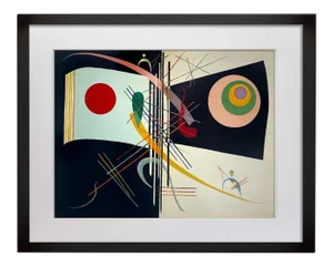Wassily Kandinsky Lithograph Limited Edition W/Frame Included