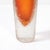 Mid-Century Modern Mid-Century Modernist Hand-Blown Murano Glass Vase in Apricot W/ Mottled Texture For Sale - Image 3 of 12