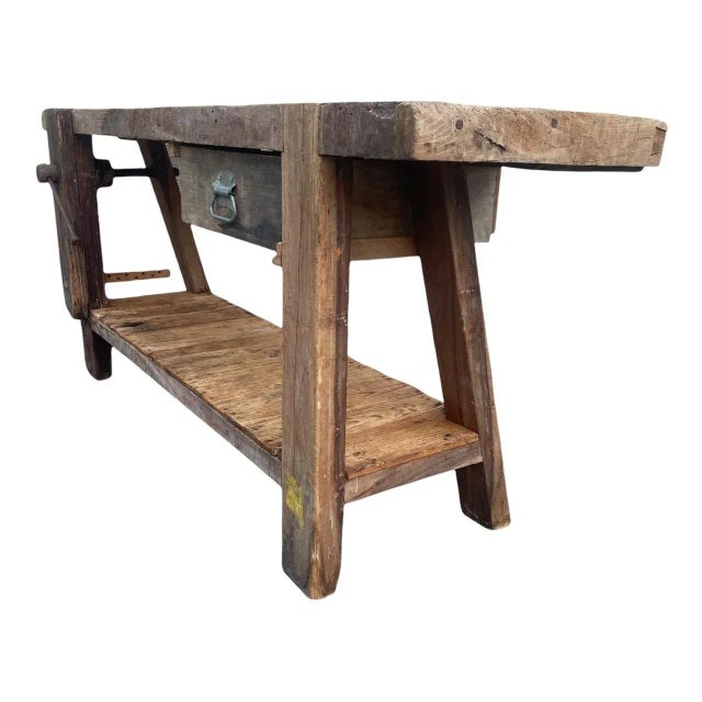 Antique Violin Maker's Workbench For Sale - Image 3 of 18