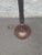 Wood Mid-20th Century Mahogany and Brass Inset Dual Lights Floor Lamp For Sale - Image 7 of 11