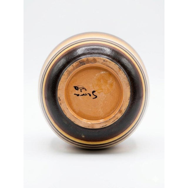 Mid-Century Modern Spanish Ceramic Vase by Joan Serra, 1960s For Sale - Image 3 of 6