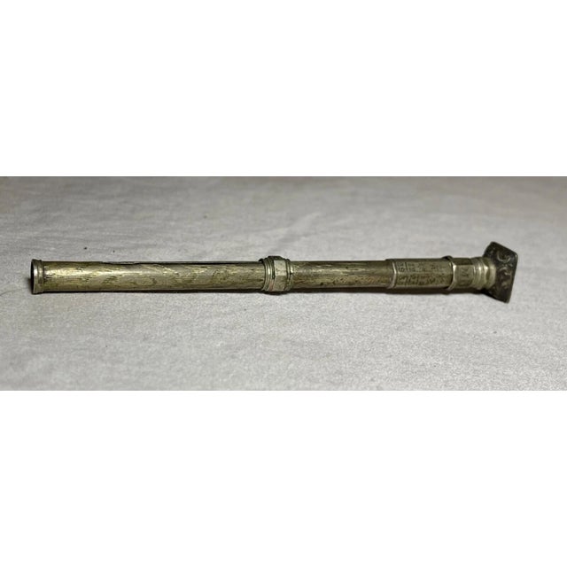 Up for sale is a rare antique 19th century silver mechanical pencil. It comes equip with a perpetual calendar on the end...