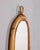 Vintage Italian Wall Mirror with Bamboo Shelf, 1960s For Sale - Image 6 of 9