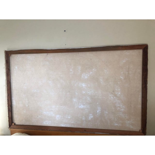 White Large Mid 20th Century Original Window View With Still Life Painting by Ellen Lanyon For Sale - Image 8 of 13