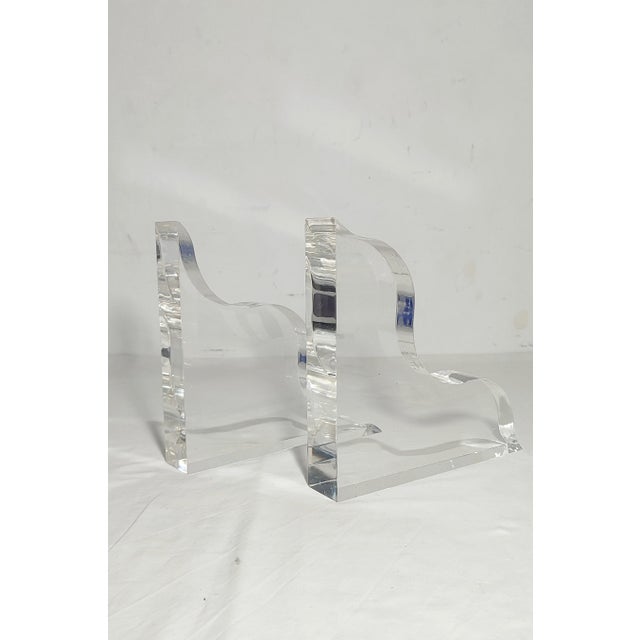 Methacrylate Book Holders, Spain, 1990s, Set of 2 For Sale - Image 13 of 13