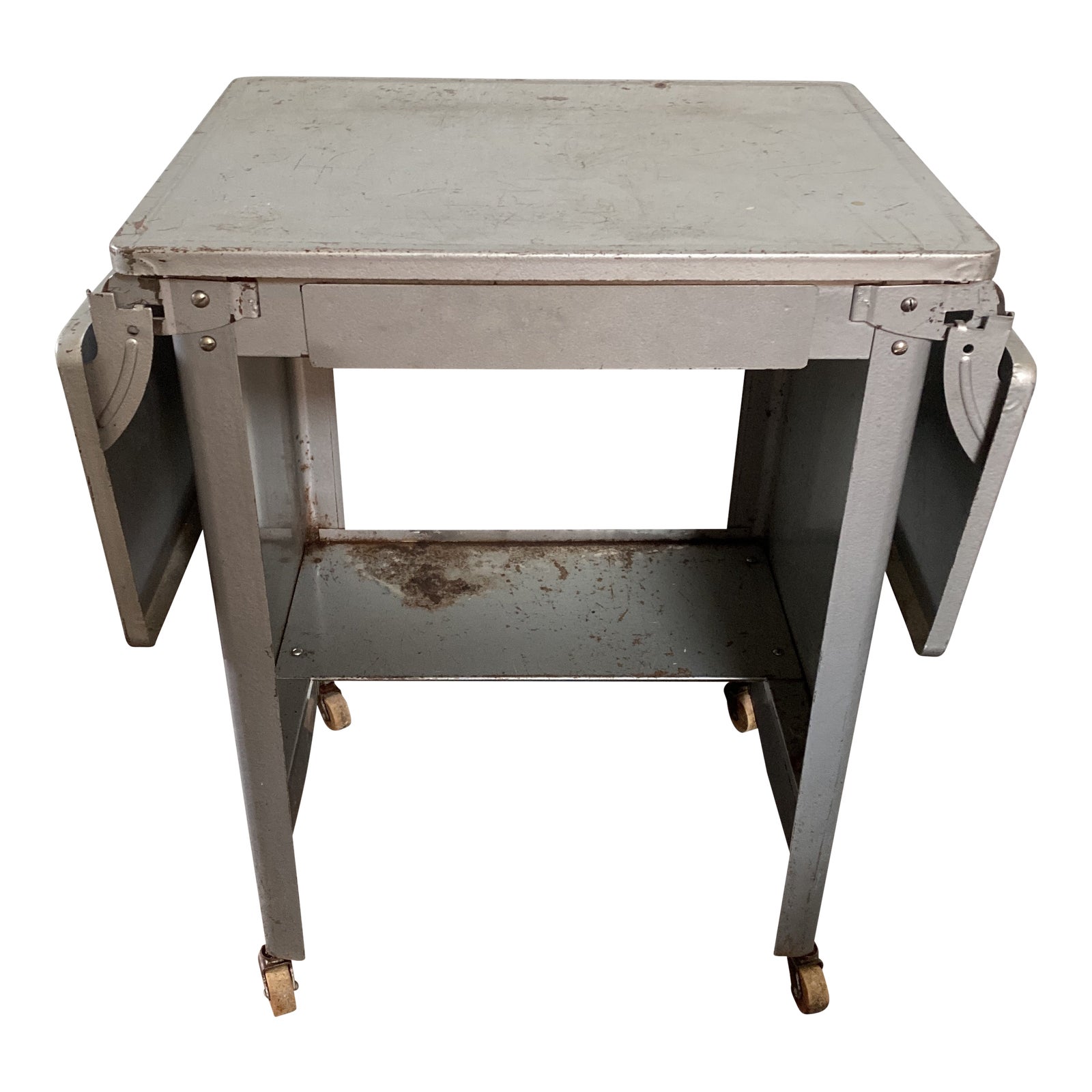 Vintage Metal Typewriter Table Chairish