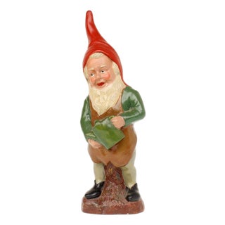 Terracotta Garden Gnome from Griebel, 1950s For Sale