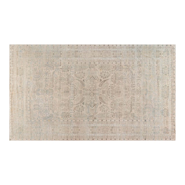 Antique Persian Kirman Rug For Sale