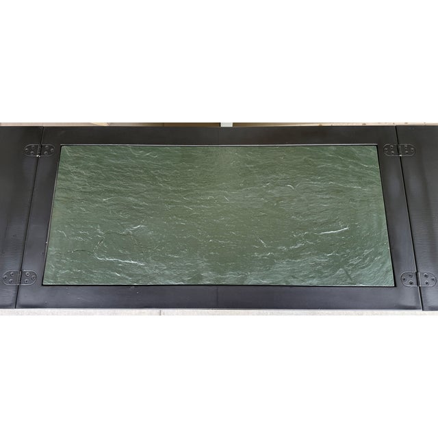 Wood Henredon Custom Folio Three Collection Rolling Bar Cabinet For Sale - Image 7 of 11