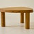 “T23” table by Pierre Chapo, designed in 1960, crafted in solid oak. The model features a thick triangular top with a...