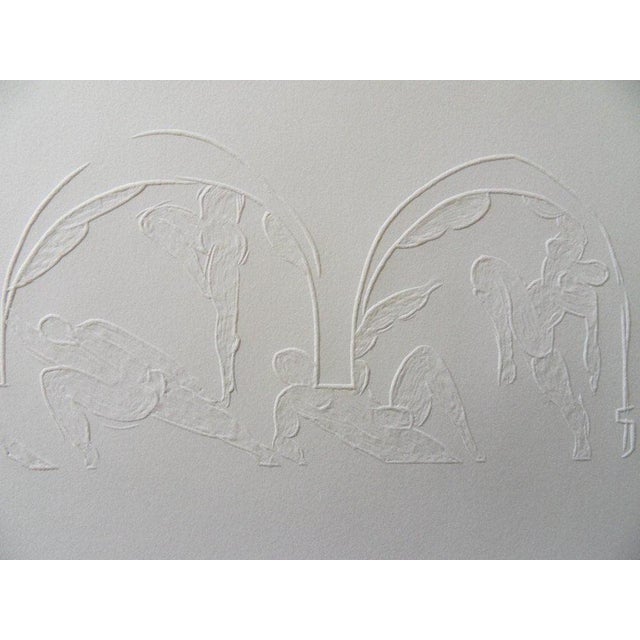 Henri Matisse (1869-1954) (after) The Dance of Merion Wood engraving by embossing On paper from Moulin de Laroque, 32 x 24...