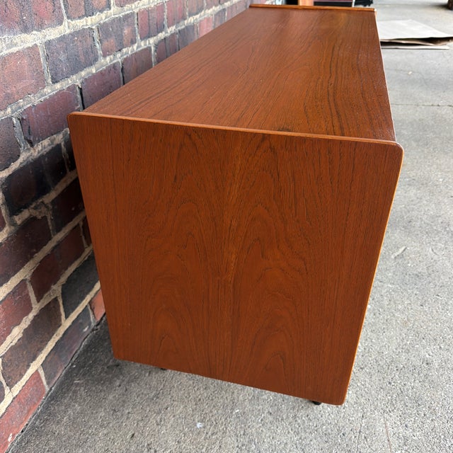 Mid 20th Century Nils Jonsson for Hugo Troeds Swedish Modern Teak Sideboard Credenza For Sale - Image 5 of 11