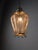 Murano Glass Lantern with Gold Foil and Brass from Barovier & Toso, 1960s For Sale - Image 11 of 18