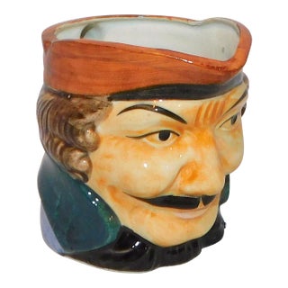 Early 20th Century Mustachioed Toby Mug For Sale