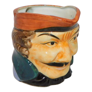 Early 20th Century Mustachioed Toby Mug