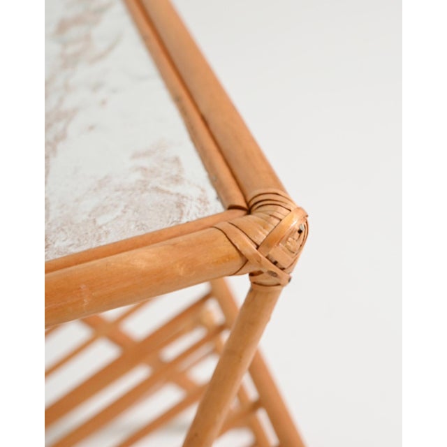 Wood Vintage Scandinavian Magazine Rack, 1960s For Sale - Image 7 of 9