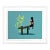 Eelus, See What I Saw (Green), Framed Hand Signed Screen Print, 2012 For Sale