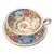 Antique English Royal Chelsea Bone China Cup and Saucer, Golden Rose For Sale
