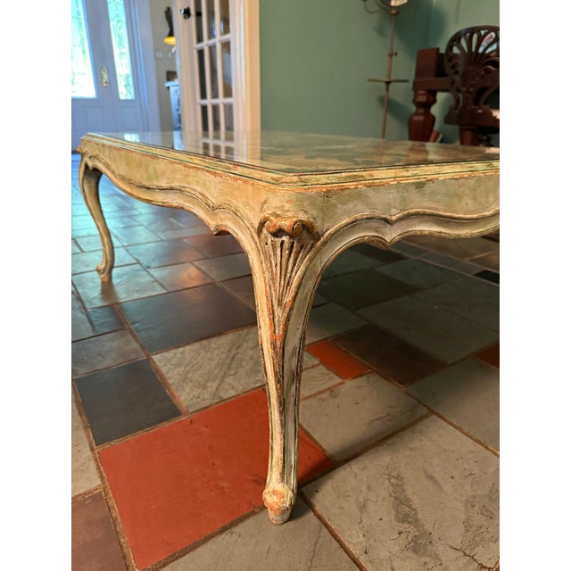One of a Kind Artist Created Coffee Table With Collaged Top For Sale In Philadelphia - Image 6 of 10