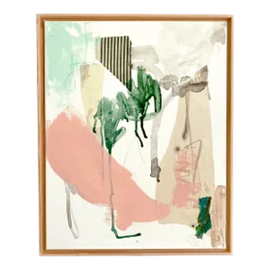"Easy Breezy" 2023 Framed Painting by Jessalin Beutler