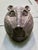 Large African Benin Bronze Leopard's Head, 1950 For Sale - Image 3 of 9
