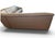 1990s Postmodern Soft Mauve Pink Leather Center Sectional Sofa Styled After Salotti for Natuzzi Wilma Sofa - 4 Piece For Sale - Image 10 of 12