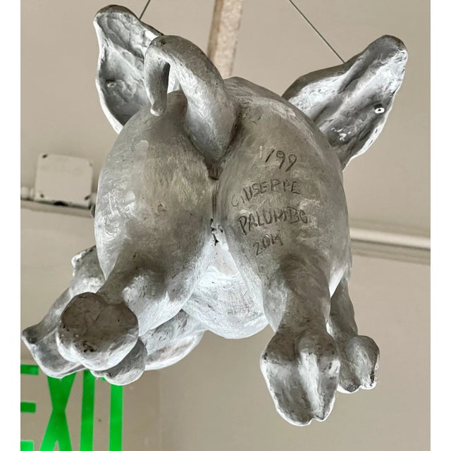 2014 "If Pigs Could Fly" by Giuseppe Palumbo Sculpture For Sale - Image 10 of 13