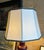 Modern Silk Lampshade With Patterned Trim For Sale - Image 3 of 6